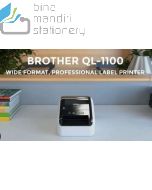 Contoh peralatan sekolah Brother QL-1100 DK PC Connect up to 103mm P-touch Labeller dan gambarnya