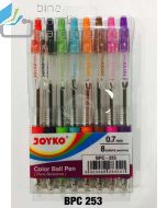 Contoh Pena Pulpen Joyko BallPen BPC-253 merek Joyko