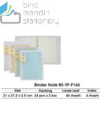 Contoh Binder Catatan Multiring isi Kertas Loose Leaf Joyko Binder Note B5-TP-P144 merek Joyko