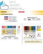 Spidol Papan Tulis Bisa di Hapus Erasable Joyko Color Whiteboard Marker WMC-51