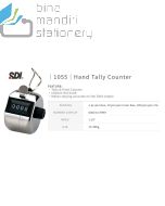 Foto Tasbih Penghitung Manual SDI 1055 Hand Tally Counter supplier lengkap SDI